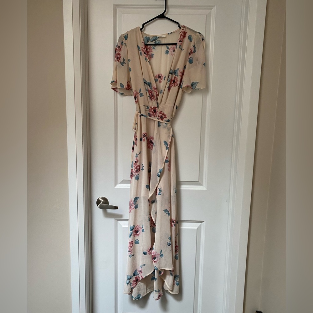 Floral Wrap Dress